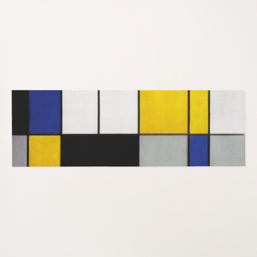Samenstelling Mondriaan Yogamat (Achterkant (horizontaal))