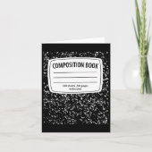 Samenstelling Notitieboek Kostuum - Matching Groep Kaart (Voorkant)