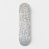 Samenstelling nr. 10, Pier en Oceaan | Mondriaan | Skateboard (Voorkant)