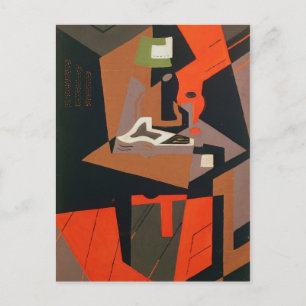 Samenstelling (olie op canvas) briefkaart