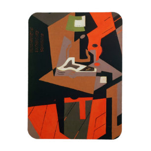 Samenstelling (olie op canvas) magneet