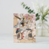 samenstelling van het meterkonijn briefkaart (Staand voorkant)