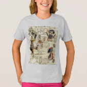 samenstelling van het meterkonijn t-shirt (Voorkant)