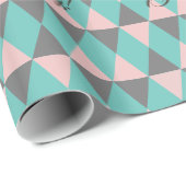 Samenstelling van multi-gekleurd driehoeken wrap p cadeaupapier (Rol Hoek)