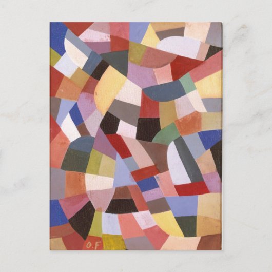 Samenstelling van Otto Freundlich Briefkaart (Voorkant)