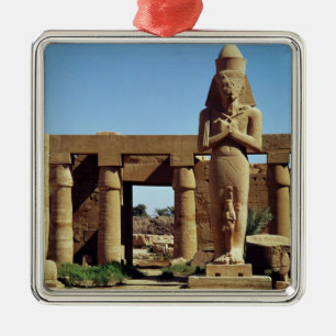 Samenstelling van Ramesses II: standbeeld van Metalen Ornament