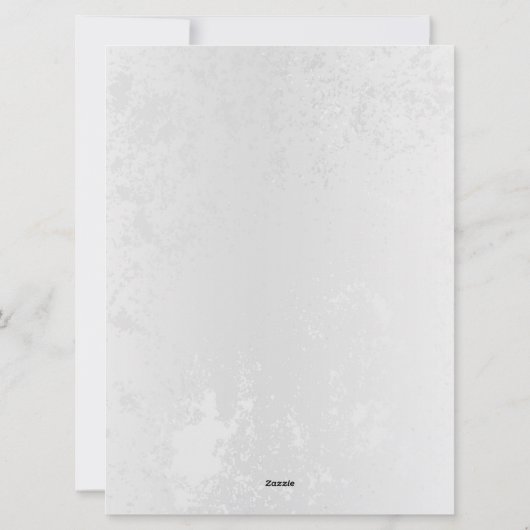 Samenstelling van witte en blauwe vlinders feestdagenkaart (Achterkant)