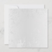 Samenstelling van witte en blauwe vlinders kaart (Achterkant)