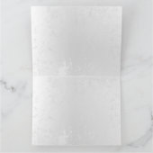 Samenstelling van witte en blauwe vlinders kaart (Binnen)