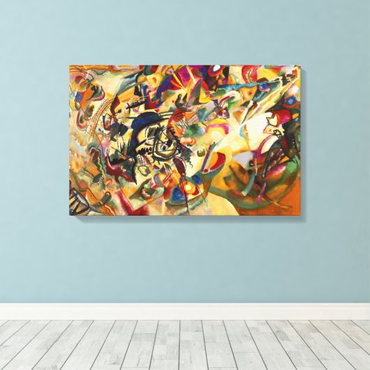 Samenstelling VII Canvas Afdruk (Insitu (Houten vloer))