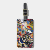 Samenstelling VII van Kandinsky Bagagelabel (Voorkant verticaal)