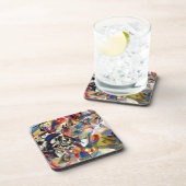 Samenstelling VII van Kandinsky Bier Onderzetter (Rechterzijde)