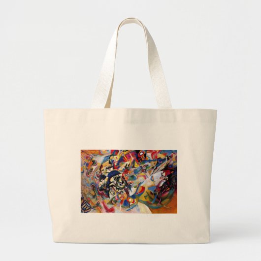 Samenstelling VII van Kandinsky Grote Tote Bag (Voorkant)