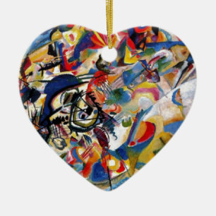 Samenstelling VII van Kandinsky Keramisch Ornament