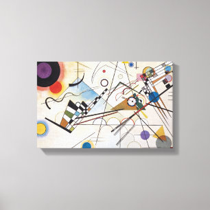 Samenstelling VIII Canvas Afdruk