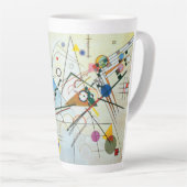 Samenstelling VIII door Wassily Kandinsky Latte Mok (Rechterhoek)