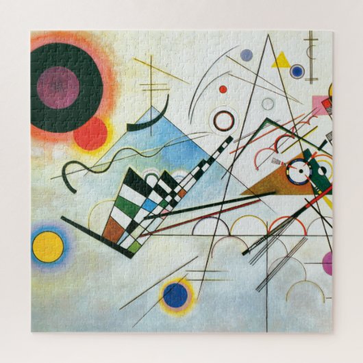 Samenstelling VIII door Wassily Kandinsky Legpuzzel (Verticaal)