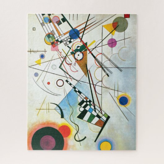 Samenstelling VIII door Wassily Kandinsky Legpuzzel (Verticaal)