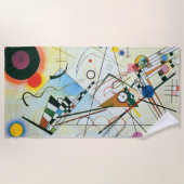 Samenstelling VIII door Wassily Kandinsky Strandlaken (Voorkant)