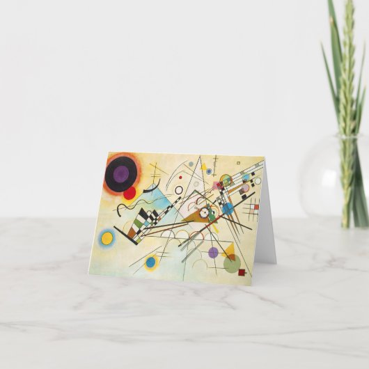 Samenstelling VIII van Kandinsky de Kaart van de (Voorkant)