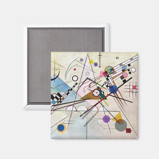 Samenstelling VIII, Wassily Kandinsky Magneet (Voorkant / Achterkant)