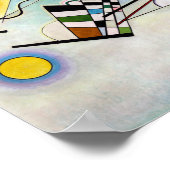 Samenstelling VIII, Wassily Kandinsky Poster (Hoek)