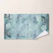Samenstelling zeeschelpen bad handdoek (Handdoek)