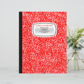 samenstellingsboek custom briefhoofd (Staand voorkant)