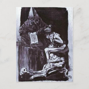 Samenvatting Francisco de Goya y Lucientes: Brujas Briefkaart