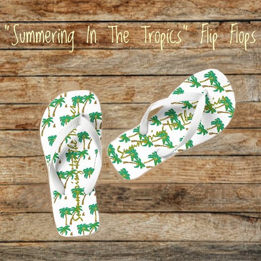 Samenvatting in de tropen teenslippers