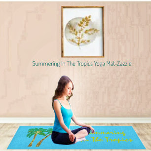 Samenvatting in de tropen yogamat