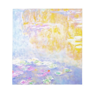samenvatting, monet waterlelies 7 notitieblok