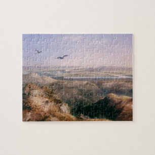 Samenvloeiing van de Yellowstone en de Missouri do Legpuzzel