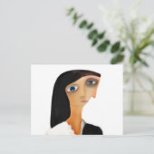 Samenvoeging huwelijk briefkaart (Staand voorkant)