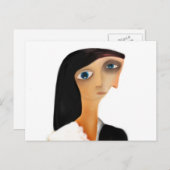 Samenvoeging huwelijk briefkaart (Voorkant / Achterkant)