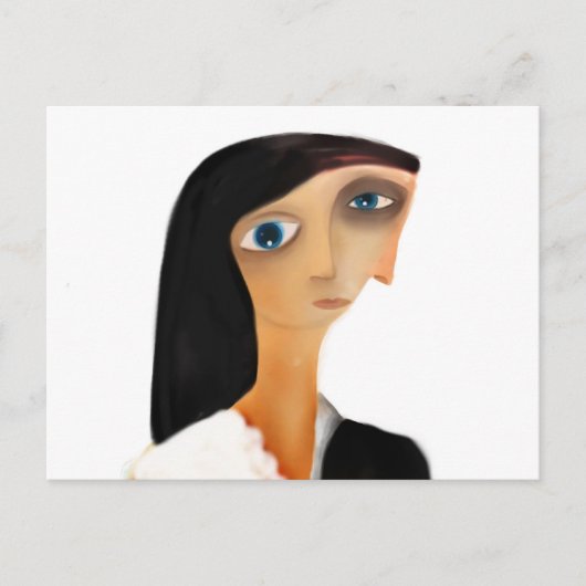 Samenvoeging huwelijk briefkaart (Voorkant)