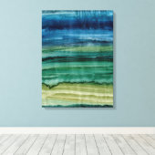 Samenvoeging IV Canvas Afdruk (Insitu (Houten vloer))