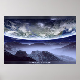 Samenvoeging van werelden poster