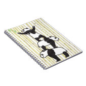 Samenwerkende notitieboek panda (Rechterzijde)