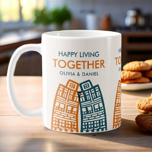 Samenwonen romantisch koffiemok
