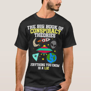 Samenzweringstheorie het grote boek samenzwering t-shirt