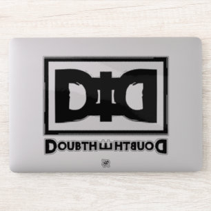 Samenzweringstheorie motto: twijfel over de twijfe sticker