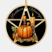 Samhain 1 keramisch ornament (Voorkant)