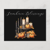 Samhain Blessings Briefkaart (Voorkant)