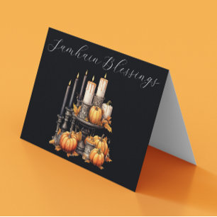 Samhain Blessings Kaart