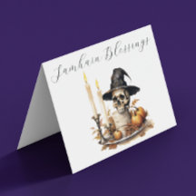 Samhain Blessings Kaart