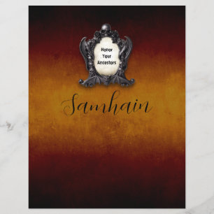 Samhain Book of Shadows Pagina met Correspondentie