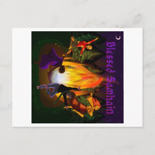 Samhain Briefkaart (Voorkant)