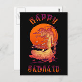 Samhain Briefkaart (Voorkant / Achterkant)