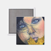 Samhain fée beauté Magnet (Recto/Verso)